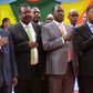 Opposition leaders Kalonzo Musyoka, Musalia Mudavadi, Raila Odinga and Moses Wetang'ula.