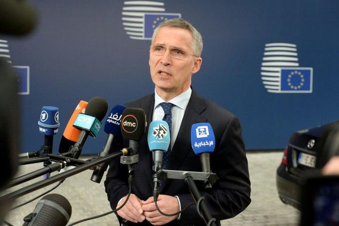 NATO Secretary General Jens Stoltenberg said the alliance would step up its fight against Islamic State