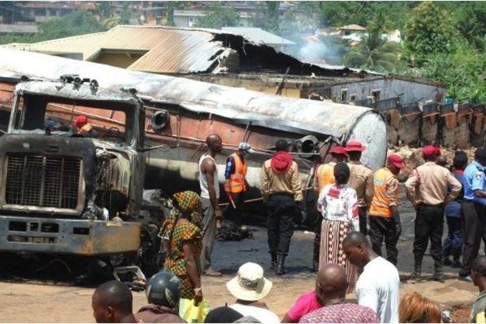 Diesel tanker causes fire outbreak in Ibadan, killing one