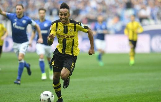 Dortmund striker Pierre-Emerick Aubameyang has scored 25 goals so far this season, one ahead of rival Robert Lewandowski in the Bundesliga