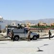 Pakistani soldiers stand guard at the site where a Chinese couple was kidnapped in Balochistan province, which is at the heart of a $50-billion project by Beijing but is racked by separatist and Islamist insurgencies