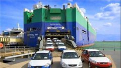 Cars at the Port of Mombasa