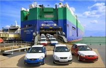 Cars at the Port of Mombasa