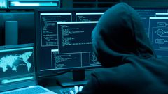 An image illustrating a hacker