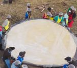 Content creator Raymond Kahuma attempted to make the World's Largest Chapati in Kenya, costing Sh1.1 million