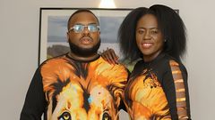 Akothee with her partner Nelly Oaks