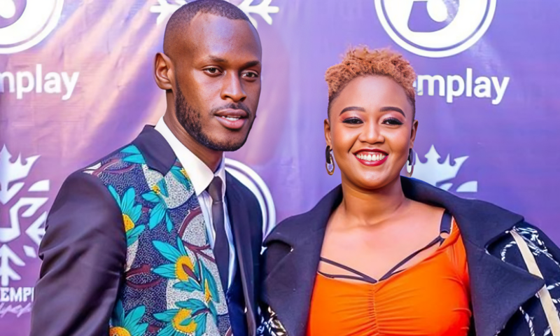 King Kaka and his wife Nana Owiti