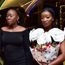 Akothee with her sister-in-law