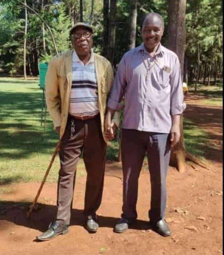 Malava MP Moses Malulu Injendi and his brother Samuel