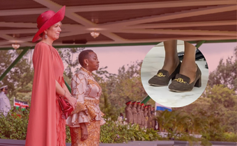 The Sh83K shoes that completed Rachel Ruto’s State Visit look