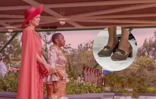 The Sh83K shoes that completed Rachel Ruto’s State Visit look