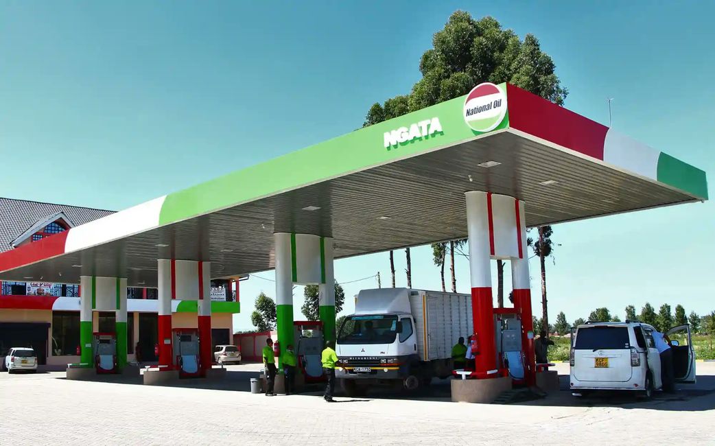 National Oil fuel station