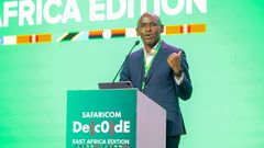 Safaricom CEO Peter Ndegwa