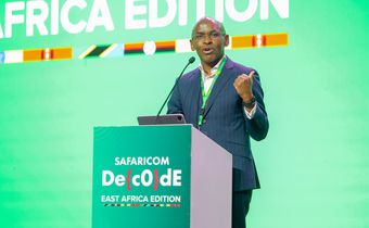 Safaricom CEO Peter Ndegwa