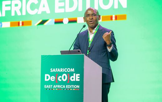 Safaricom CEO Peter Ndegwa