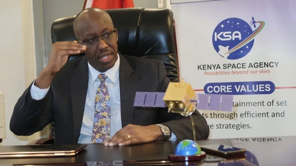 Director General of the Kenya Space Agency, Brig. Hillary Kipkosgey