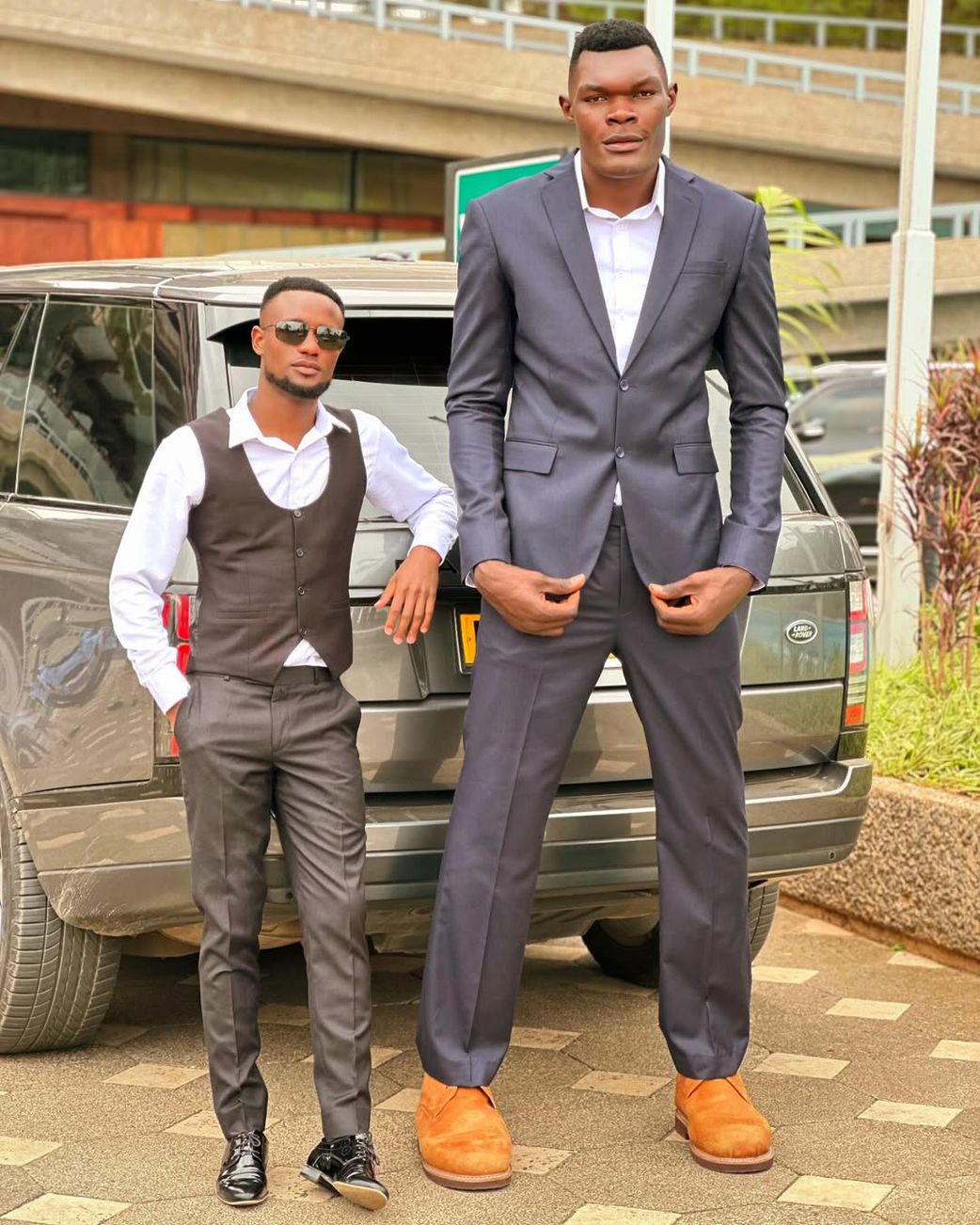 Gen Z Goliath Bradley Marongo and his manager, Director Trevor