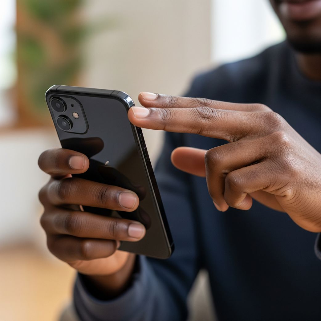 A double or triple tap on the back of the phone can launch the camera