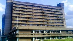 A photo of Kenyatta National Hospital
