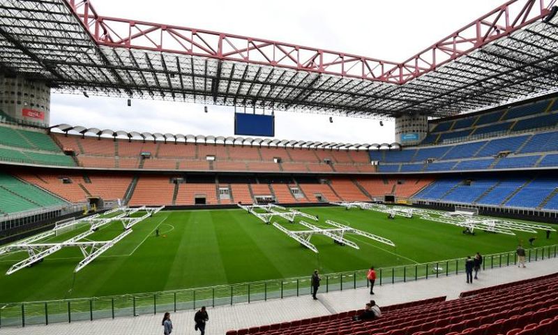 The San Siro is home to AC Milan and Inter Milan who have won ten Champions League titles between them
