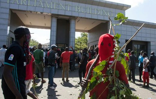 Protests have flared since the elections in May, which saw President Peter Mutharika secure a second five-term
