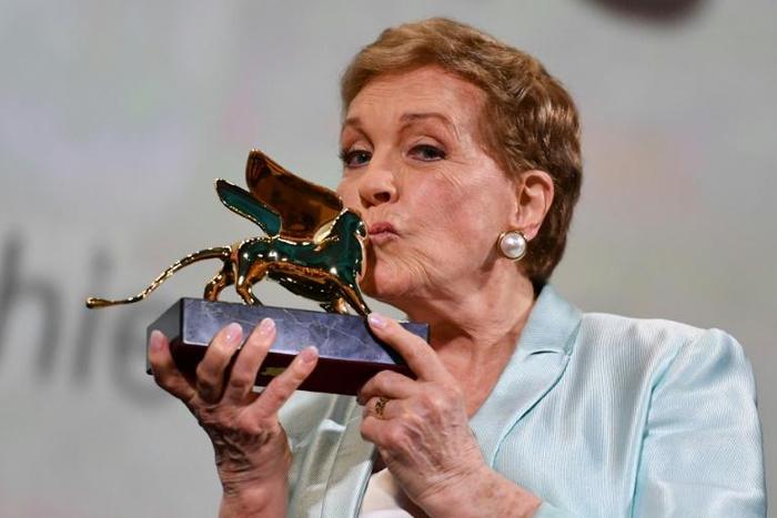 Andrews, 83, insisted that she was "never a goodie two shoes" as she picked up a lifetime achievement award at the Venice film festival