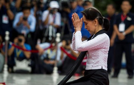 Suu Kyi is a Nobel laureate who spent years in house arrest