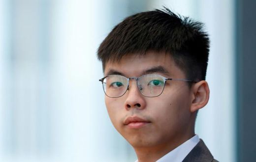 Wong called on the free world to take concrete action to stand with Hong Kong protesters