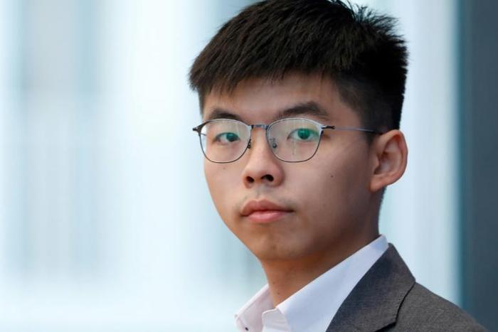 Wong called on the free world to take concrete action to stand with Hong Kong protesters