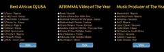 Full List of Nominees for 2018 African Muzik Magazine Awards