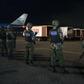 File image of Police monitoring cargo at JKIA