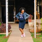 Kambua slaying maternity style (@shem.obara)