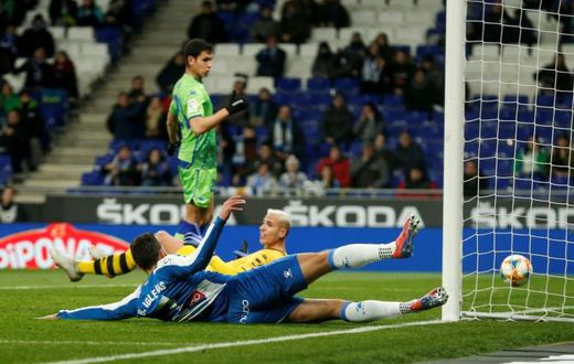 Borja Iglesias scored against Betis last season in a Spanish Cup quarter-final