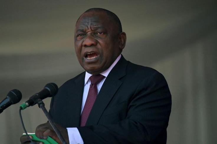 President Cyril Ramaphosa, pictured September 14, 2019, has urged South Africans to be tolerant of migrants following recent xenophobic violence