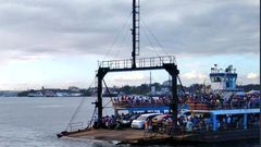 Government Spokesman Col. (Rtd) Cyrus Oguna announces action following Likoni ferry accident that drowned Mariam Kigenda and her daughter