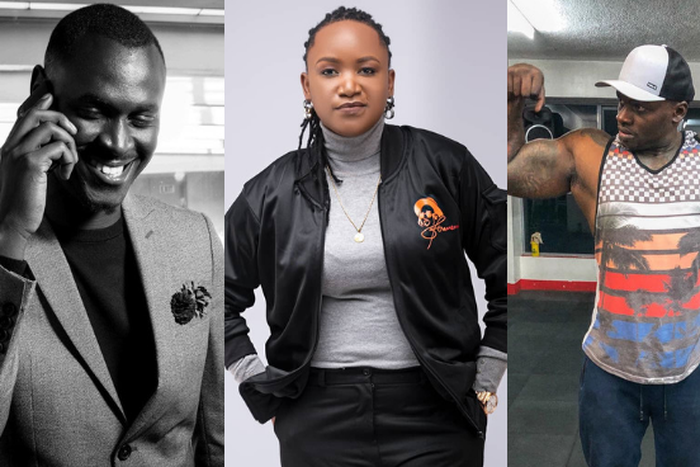 King Kaka, Fena Gitu and Khaligraph Jones. Hilarious reactions as Kenyan musicians receive Sh2500 from MCSK