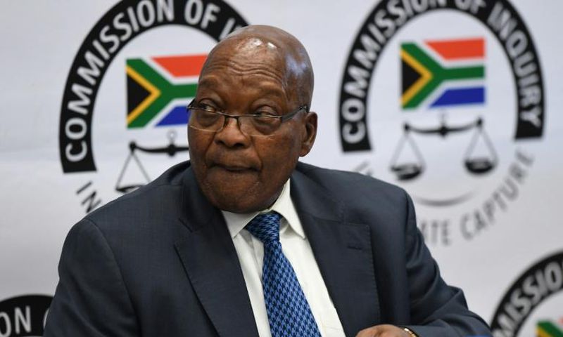 Zuma has faced hours of questioning at an inquiry into alleged corruption during his time in office
