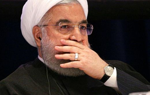 Iranian President Hassan Rouhani (pictured September 26, 2019) has long emphasised that US-Iran talks cannot happen until Washington lifts sanctions and ends its policy of "maximum pressure" on Tehran