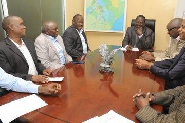 Raila Odinga meets with leaders from Kericho and Bomet Counties