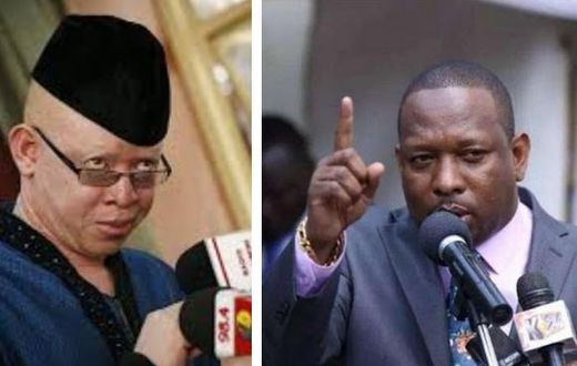 Looming war of words after nominated Senator Isaac Mwaura’s badly insulted Nairobi Governor Mike Sonko
