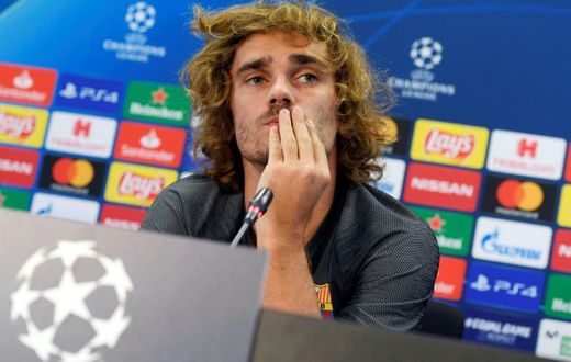 Antoine Griezmann has scored three goals in eight games for Barcelona since joining them from Atletico Madrid last summer
