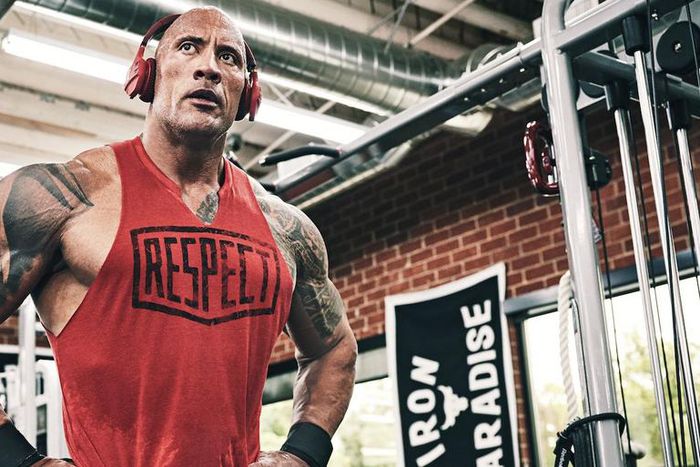 Why The Rock Add Chains to His Biceps Blaster