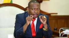 Take your nonsense to hell - Governor Mike Sonko shuts down journalist over Pangani evictions
