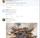 Reactions on Linda Oguttu's Tweet