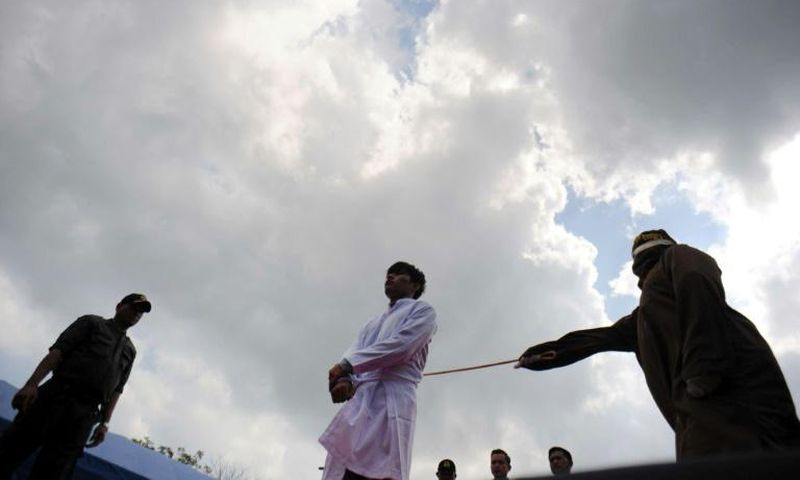 Conservative Aceh already regularly lashes people for gambling, drinking or having gay or pre-marital sex
