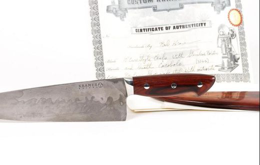 Anthony Bourdain's Chef's Knife Is Up for Sale
