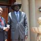 Sudan's new prime minister Abdalla Hamdok met with South Sudanese President Salva Kiir in Juba