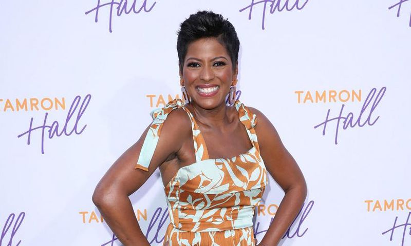 Tamron Hall Brushes Her Teeth In The Shower