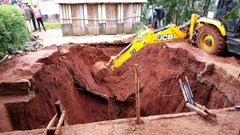 Pit latrine collapse in Tetu, Nyeri(Thika Town Today)