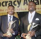 Ex-KTN investigative reporters Mohammed Ali (left) and John-Allan Namu (Courtesy)